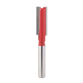 Freud 1/4" Shank Double-Flute Straight Router Bit 12.7 x 19mm 3 Freud 1/4" Shank Double-Flute Straight Router Bit 12.7 x 19mm