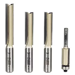 Erbauer 1/4 & 1/2" Shank Kitchen Fitters Router Set