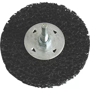 Straight Shank Surface Preparation Wheel With Arbor 100mm 3 Straight Shank Surface Preparation Wheel With Arbor 100mm