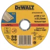 DeWalt DT42340TZ-QZ Stainless Steel Cutting Disc 5" (125mm) x 1.2 x 22.23mm 10 Pack -Routing Sales Store 384KR P