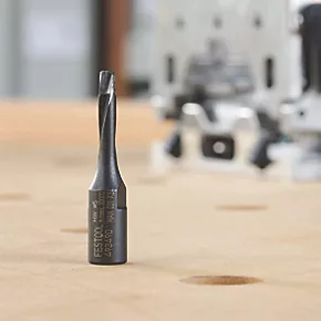 Festool Domino 6mm Shank Double-Flute Straight Router Cutter 5 x 28mm 5 Festool Domino 6mm Shank Double-Flute Straight Router Cutter 5 x 28mm - Image 3