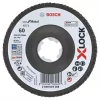 Bosch X-Lock Flap Disc 115mm 60 Grit 1 Bosch X-Lock Flap Disc 115mm 60 Grit -Routing Sales Store 602HK P