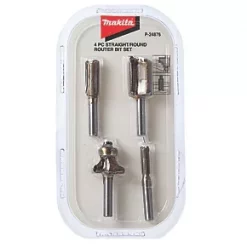 Makita 1/4" Shank Router Bit Set