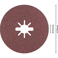 Bosch Expert R781 Prisma X-Lock Fibre Discs 125 x X-Lock 80 Grit 5 Pack -Routing Sales Store 622RR A3