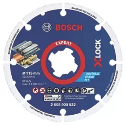Bosch Expert X-Lock Masonry Segmented Diamond Wheel 115mm