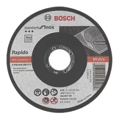 Bosch Metal Cutting Discs 4 1/2" (115mm) x 1 x 22.23mm 10 Pack