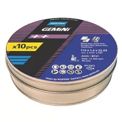 Routing Sales Store 15 Norton Stainless Steel Cutting Discs 4 1/2" (115mm) x 1.6 x 22.23mm 10 Pack