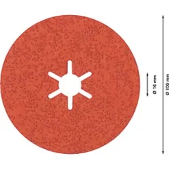 Bosch Expert R782 Prisma Fibre Discs 100 x 22.23mm 36 Grit 25 Pack -Routing Sales Store 995RR A3